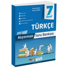 Gizli Yayınları 7. Sınıf Türkçe Alıştırmalı Soru Bankası