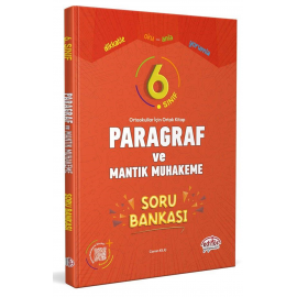 Editör Yayınları 6. Sınıf Paragraf Ve Mantık Muhakeme Soru Bankası