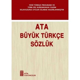 Ata Yayınları Türkçe Büyük Sözlük K.K