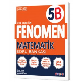 Kurmay Yayınları 5. Sınıf Fenomen Matematik B Soru Bankası