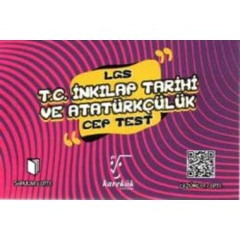 Karekök Yayınları 8. Sınıf LGS T.C. İnkılap Tarihi ve Atatürkçülük Cep Test