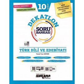 Ankara Yayıncılık 10. Sınıf Dekatlon Türk Dili ve Edebiyatı Soru Bankası