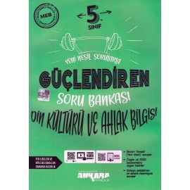 Ankara Yayıncılık 5. Sınıf Güçlendiren Din Kültür ve Ahlak Bilgisi Soru Bankası