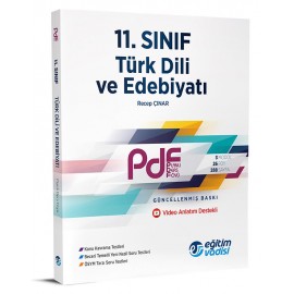 Eğitim Vadisi 11. Sınıf PDF Türk Dili ve Edebiyatı Video Anlatım Destekli