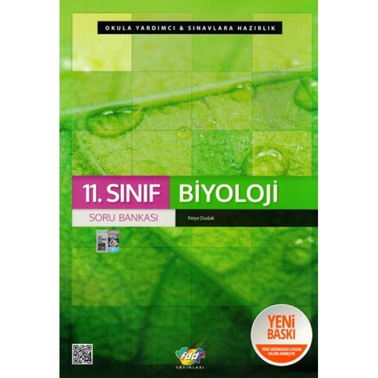 FDD Yayınları 11. Sınıf Biyoloji Soru Bankası