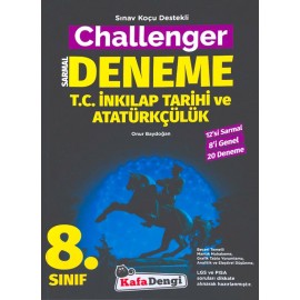 Kafa Dengi Yayınları 8. Sınıf T.C. İnkılap Tarihi ve Atatürkçülük Challenger Sarmal Deneme