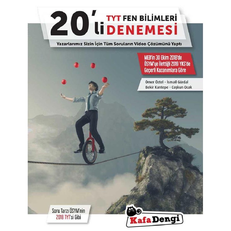 Kafa Dengi Yayınları TYT Fen Bilimleri 20'li Denemesi