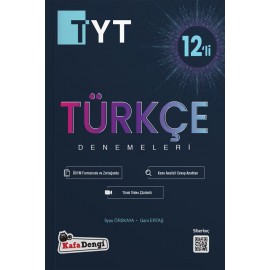 Kafa Dengi Yayınları TYT Türkçe 12'li Branş Denemeleri