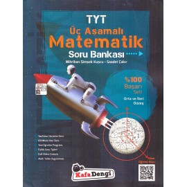 Kafa Dengi Yayınları TYT Üç Aşamalı Matematik Orta ve İleri Düzey Soru Bankası