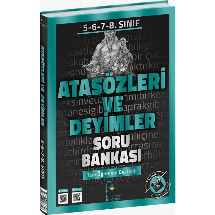 Edebiyat Sokağı Yayınları 5-6-7-8. Sınıf Atasözleri ve Deyimler Soru Bankası