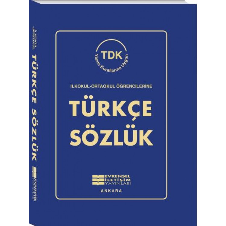 Evrensel İletişim Yayınları Türkçe Sözlük (Plastik Kapak)