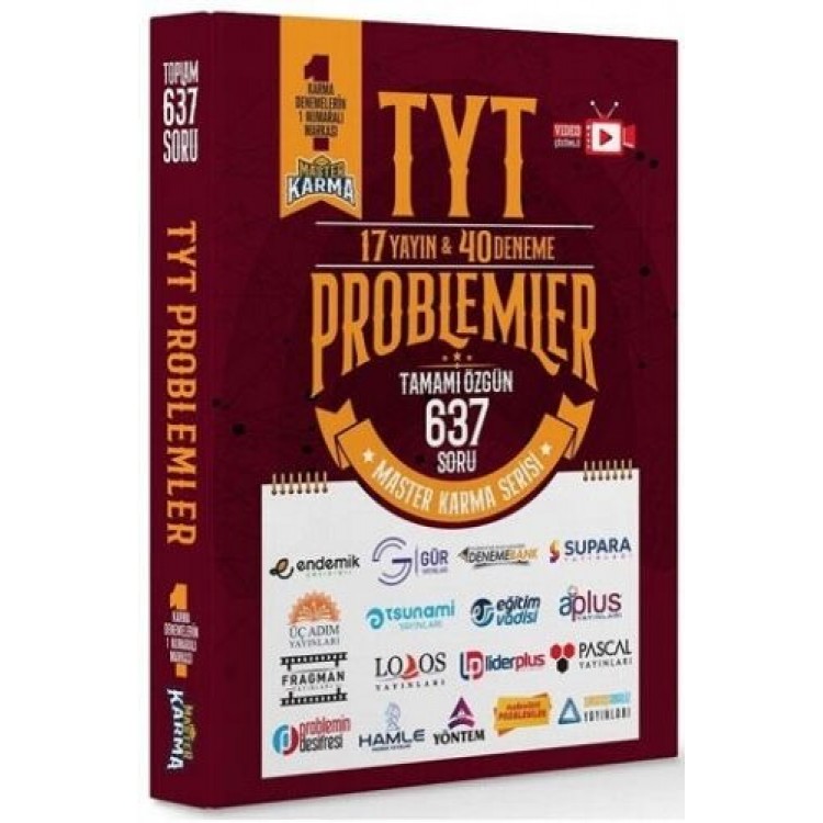 Master Karma TYT Problemler 17 Yayın 40 Deneme