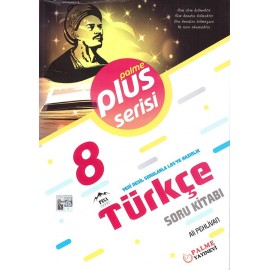 Palme Yayınları 8. Sınıf Plus Serisi Türkçe Soru Kitabı
