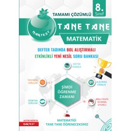 Nartest Yayınları 8. Sınıf Yeşil Seri Matematik Tane Tane Soru Bankası