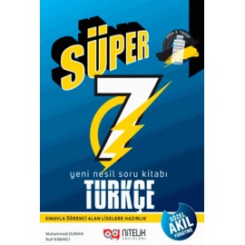 Nitelik Yayınları 7. Sınıf Süper Türkçe Soru Kitabı