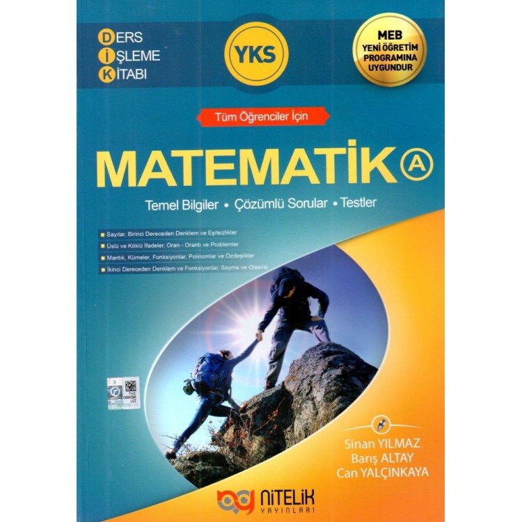 Nitelik Yayınları YKS Matematik A Ders İşleme Kitabı