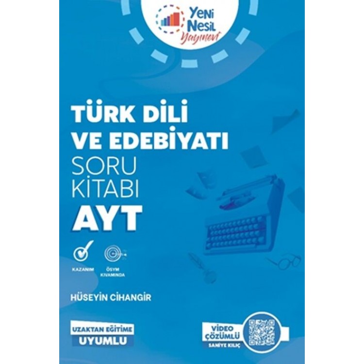 Yeni Nesil Yayınları AYT Türk Dili ve Edebiyatı Soru Kitabı