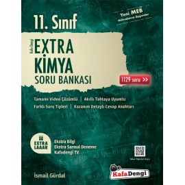 Kafa Dengi Yayınları 11. Sınıf Extra Kimya Soru Bankası