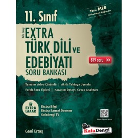Kafa Dengi Yayınları 11. Sınıf Extra Türk Dili ve Edebiyatı Soru Bankası