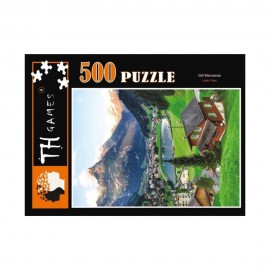 TH Games 500 Parça 48 x 68 Puzzle TH-006 Göl Manzarası