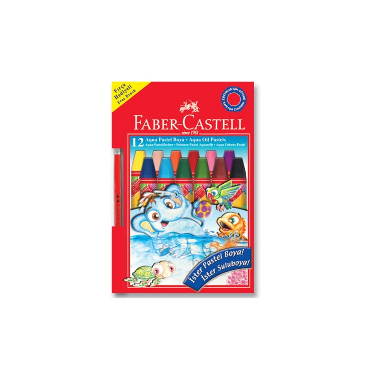 Faber-Castell Aqua Pastel Boya 12 Renk