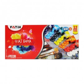 Fatih Guaj Boya 12 Renk x 21ml 50521