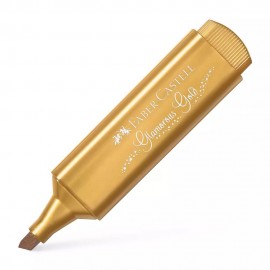 Faber-Castell 46 Fosforlu Kalem Metalik Göz Alıcı Altın