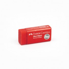 Faber-Castell Okul Silgisi Kırmızı 187223