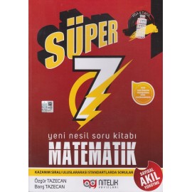 Nitelik Yayınları 7. Sınıf Süper Matematik Soru Kitabı