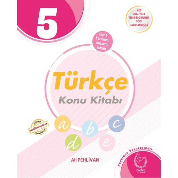 Palme Yayınları 5. Sınıf Türkçe Konu Kitabı