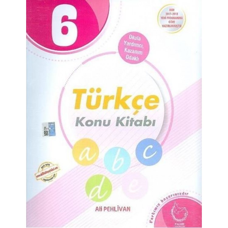 Palme Yayınları 6. Sınıf Türkçe Konu Kitabı