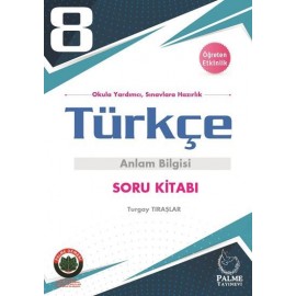 Palme Yayınları 8. Sınıf Türkçe Anlam Bilgisi Soru Kitabı