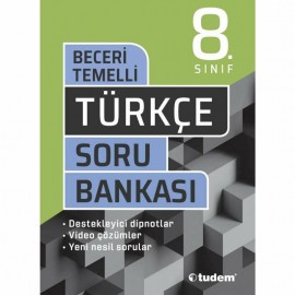 Tudem Yayınları 8. Sınıf Türkçe Beceri Temelli Soru Bankası