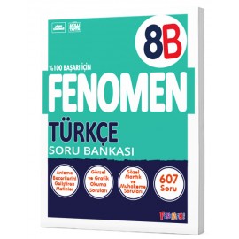 Kurmay Yayınları 8. Sınıf Fenomen Türkçe B Soru Bankası