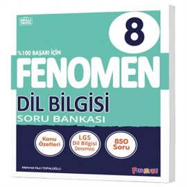 Kurmay Yayınları 8. Sınıf Fenomen Dil Bilgisi Soru Bankası