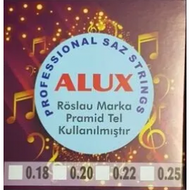 Alux Pramid Professional Röslau Saz Teli 0.20
