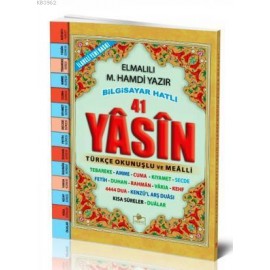 Merve Yayınları Yasin Türkçe Okunuşlu Sesli ve Mealli (Çanta Boy)