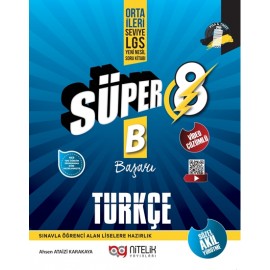 Nitelik Yayınları 8. Sınıf Süper Türkçe B Soru Kitabı